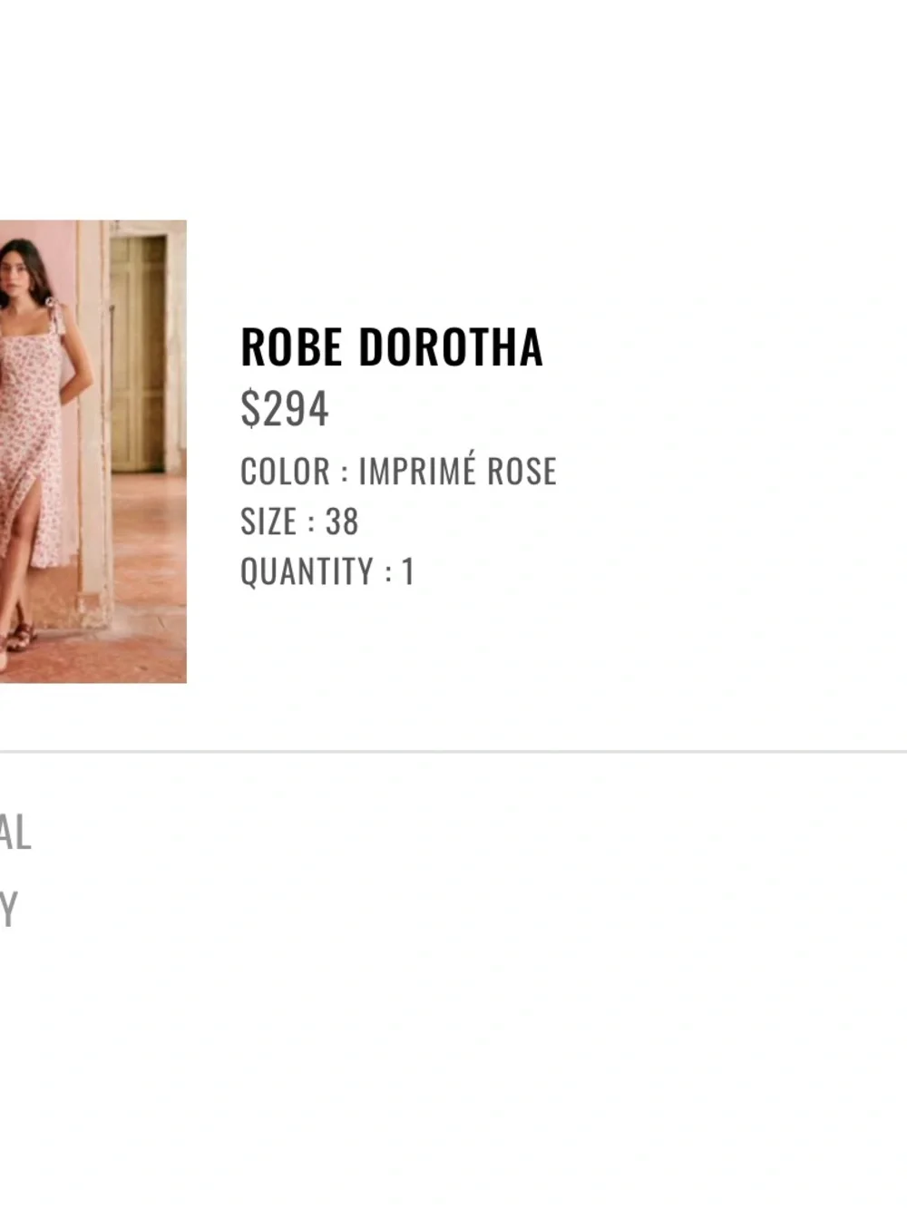 Sézane Dorotha Dress - Brand New - Picture 4 of 7